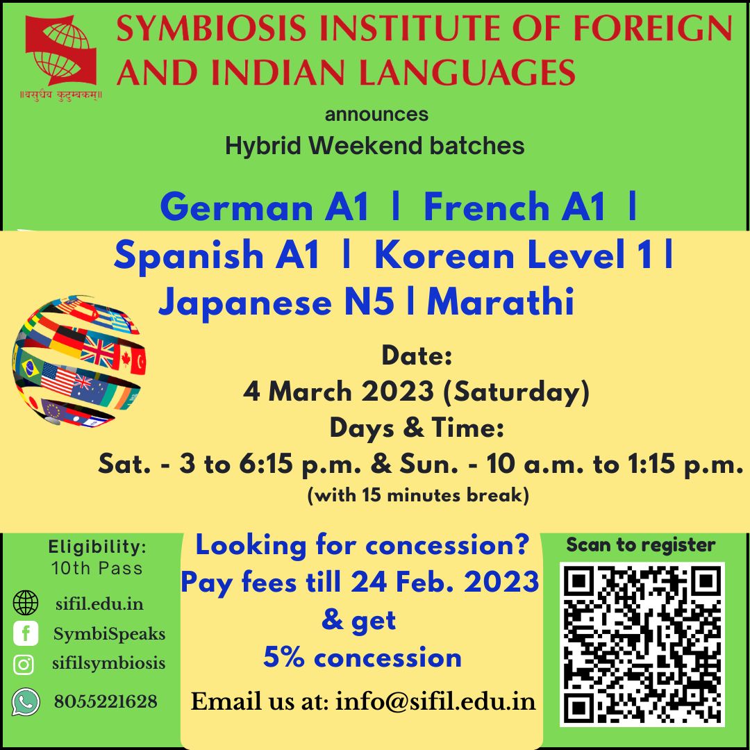foreign language courses - SIFIL